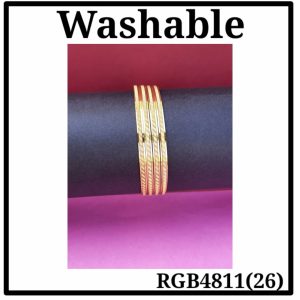 Gold Plated Bangle (RGB4811(26))