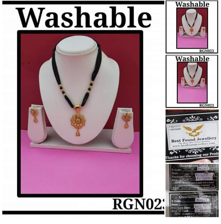 Gold Plated Pendant (RGN023) - Image 2