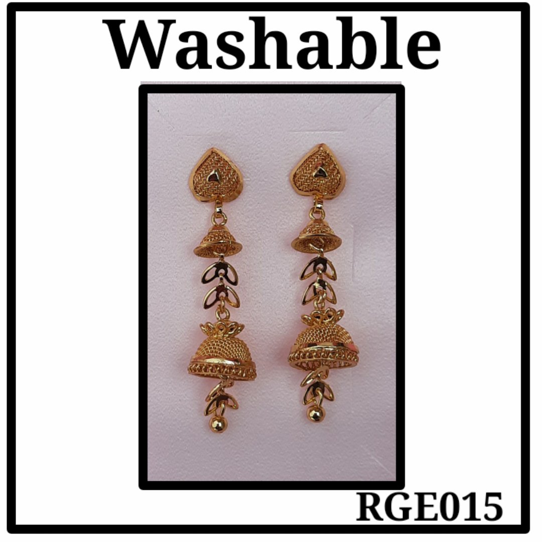 Gold Plated Earring (RGE015) - Image 2
