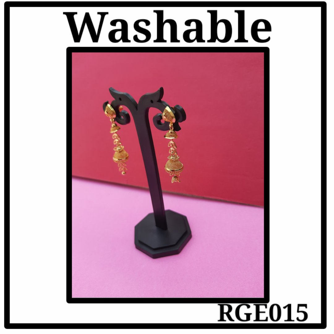 Gold Plated Earring (RGE015) - Image 4