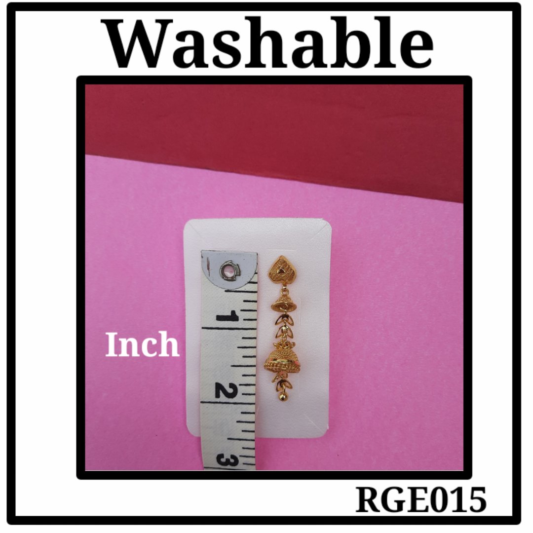 Gold Plated Earring (RGE015) - Image 3