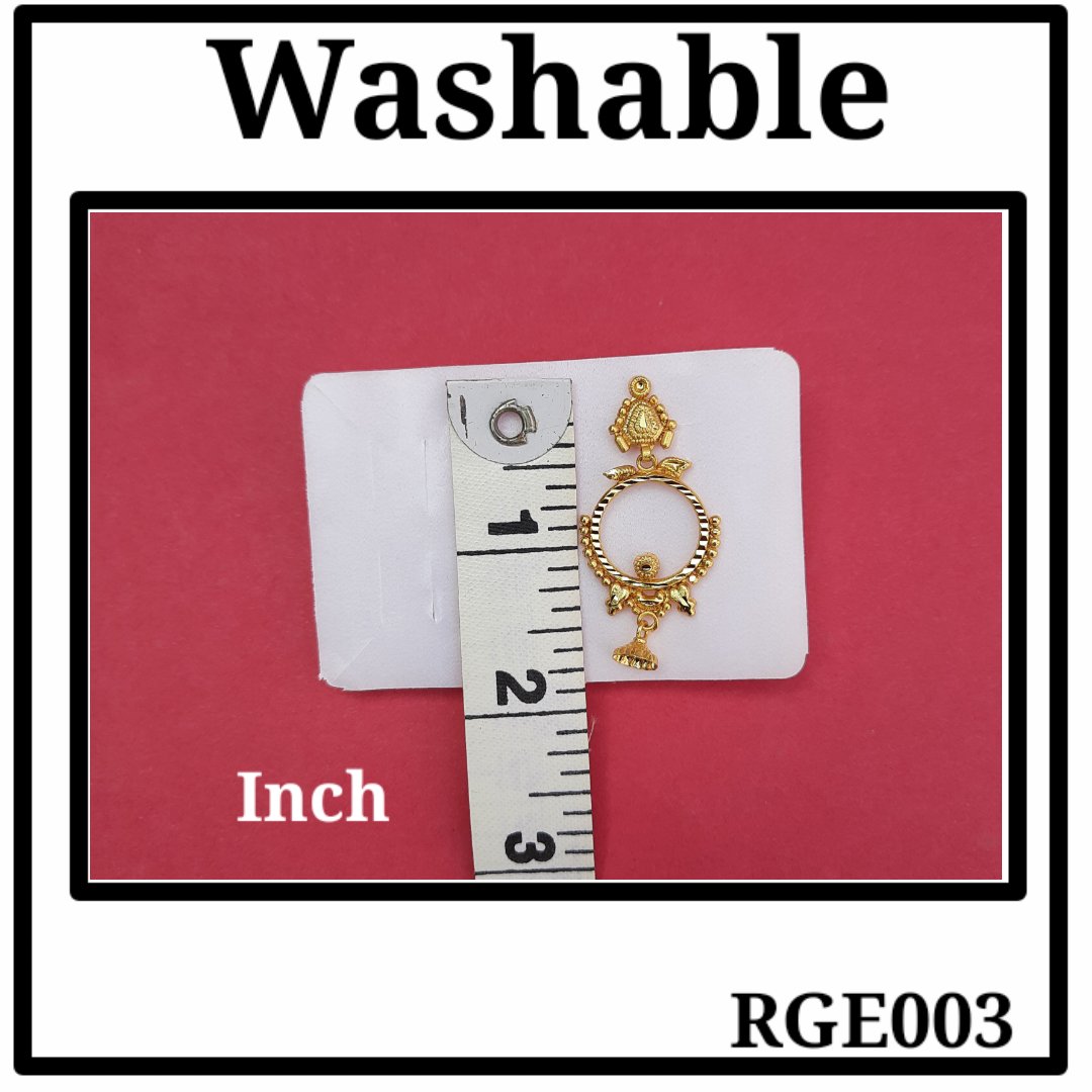 Gold Plated Earring (RGE003) - Image 2