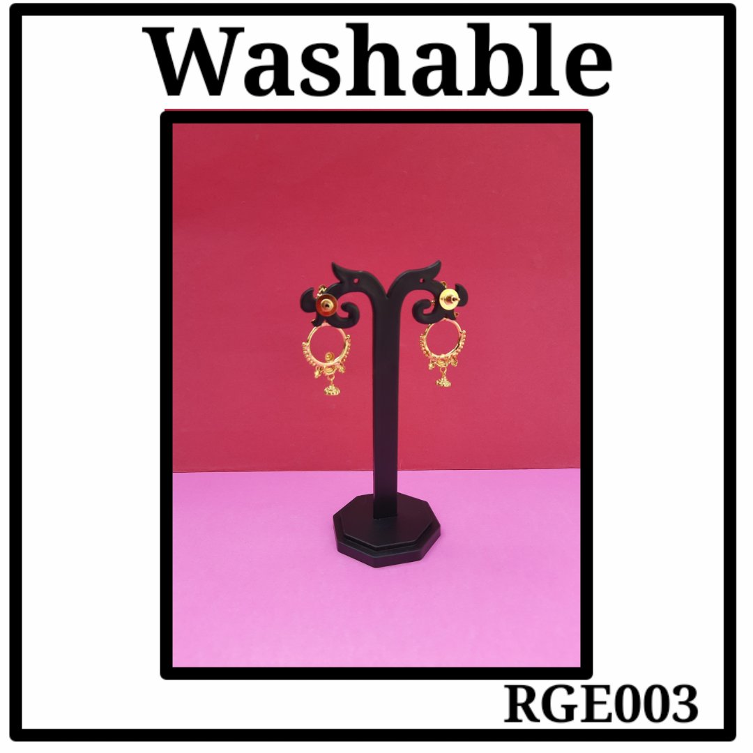 Gold Plated Earring (RGE003) - Image 3