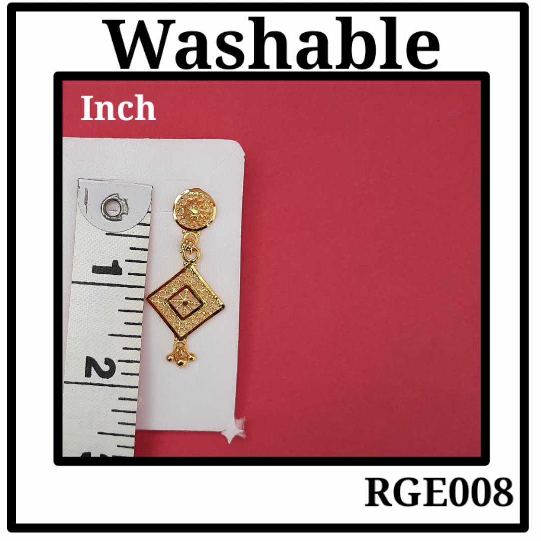 Gold Plated Earring (RGE008) - Image 3