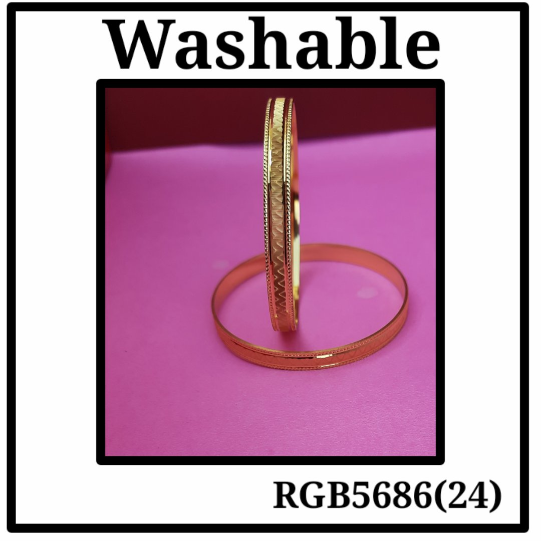 Gold Plated Bangle (RGB5686(24))