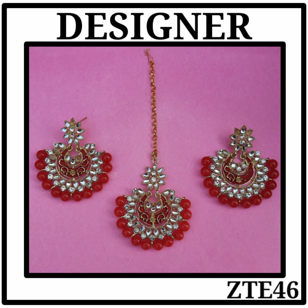 Earring set with Teeka (ZTE46) - Image 3