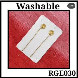 Gold Plated Earring (सुई धागा) (RGE030)