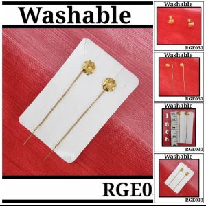 Gold Plated Earring (सुई धागा) (RGE030)