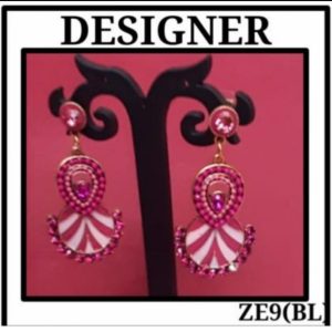 Designer Earring (ZE9 (BL))