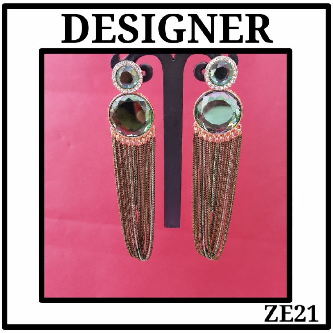 Designer Earring (ZE21) - Image 2