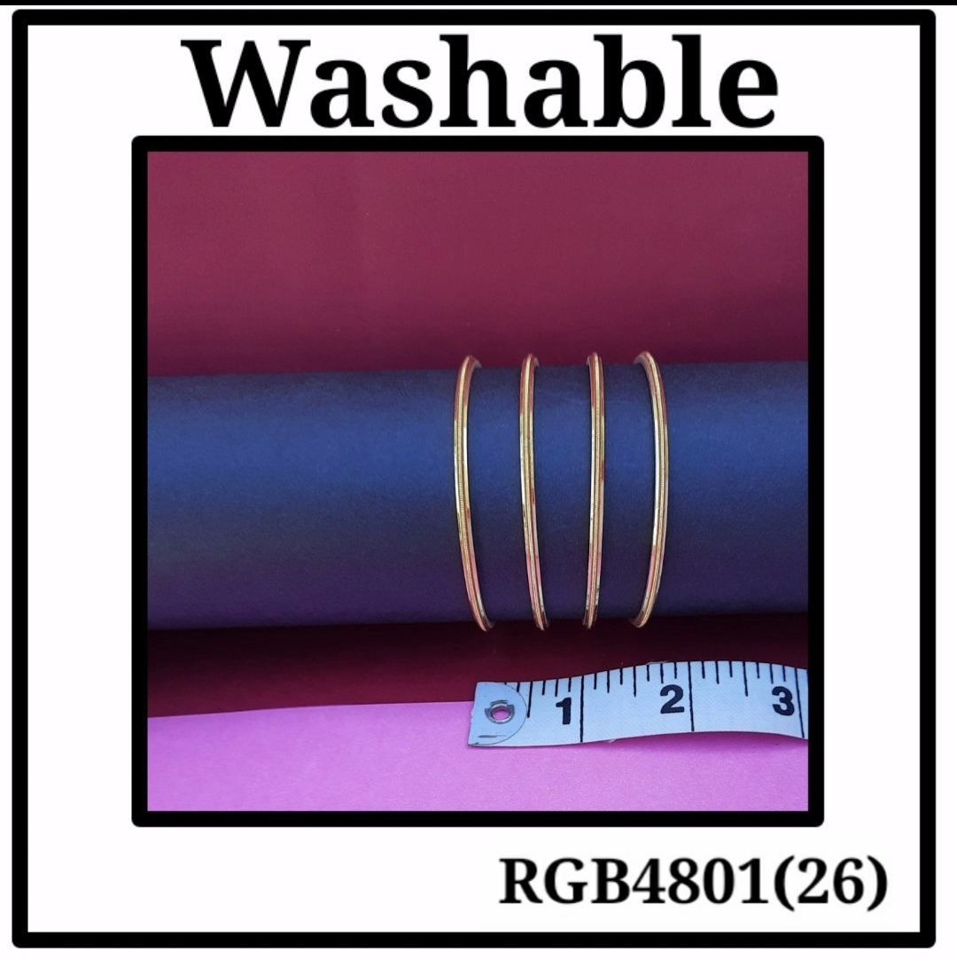 Gold Plated Bangle (RGB4801(26)) - Image 4