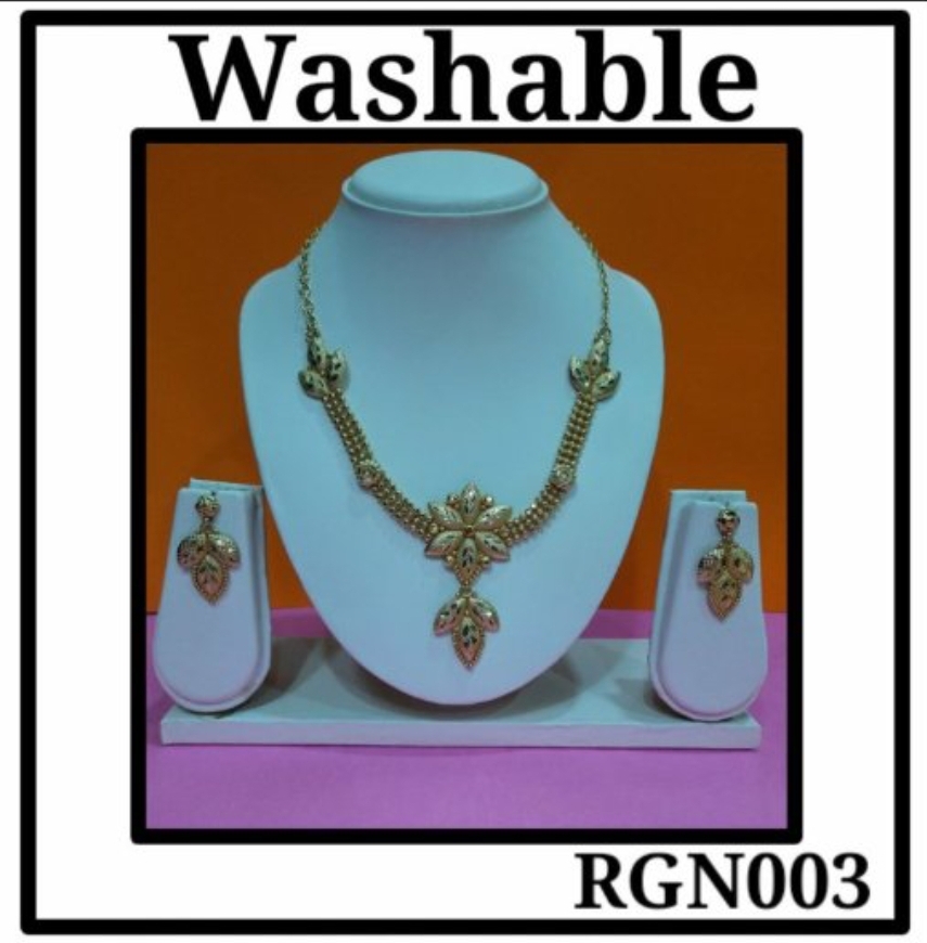 Gold plated Necklace (RGN003) - Image 3