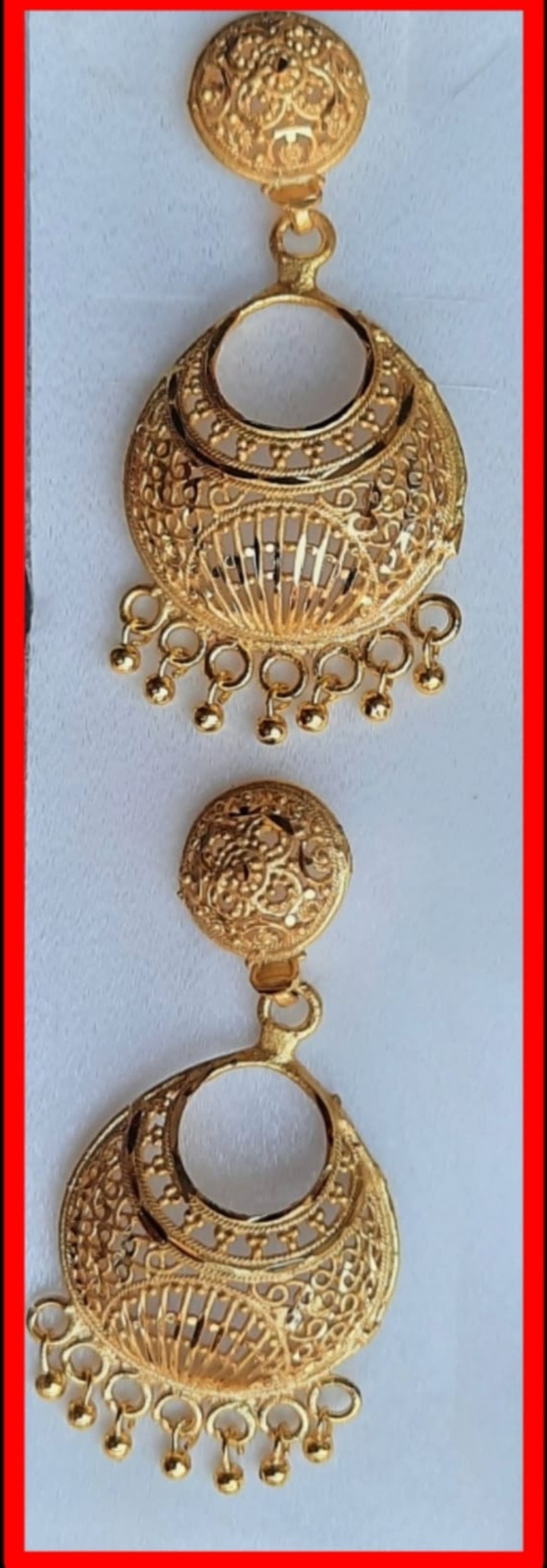 Gold Plated Earring (RGE029) - Image 2