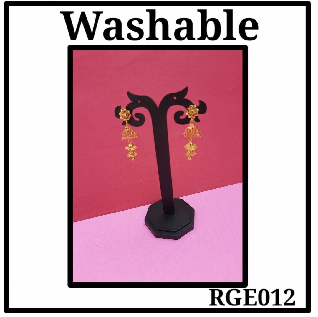Gold Plated Earring (RGE012) - Image 2