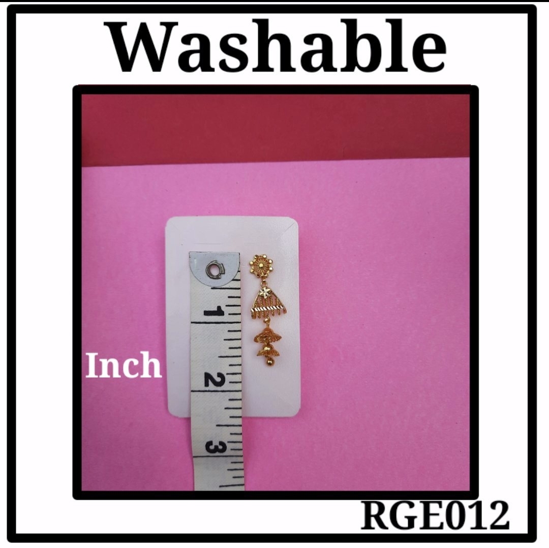 Gold Plated Earring (RGE012) - Image 4